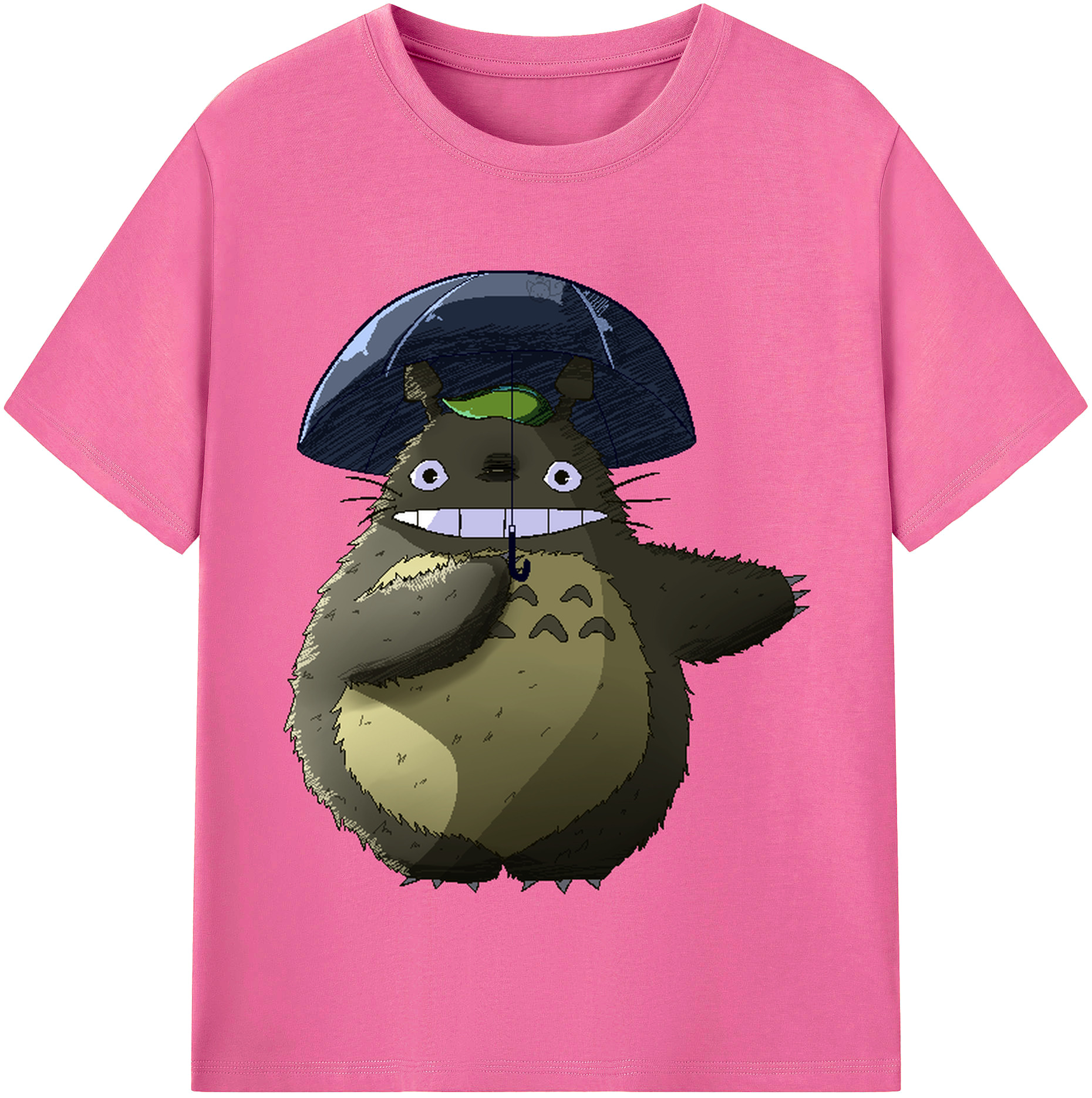 （画像用） となりのトトロ 草壁メイ 草壁サツキ My Neighbor Totoro Satsuki Kusakabe Mei Kusakabe レディースカジュアルプリントTシャツ（綿100％）